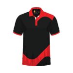 Polo Shirts Black & Red