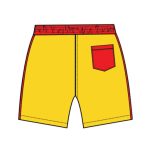 Shorts Orange & Yellow - Image 2